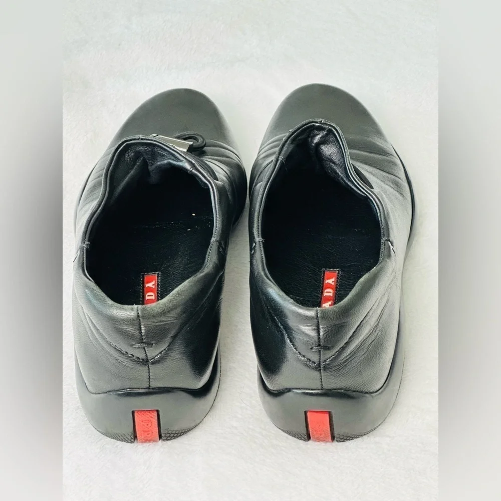 Prada Toblach Men’s Leather Sneakers Size 37